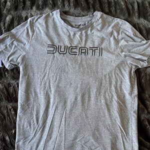 2/$20 Ducati Gray Short Sleeve Men's Tee